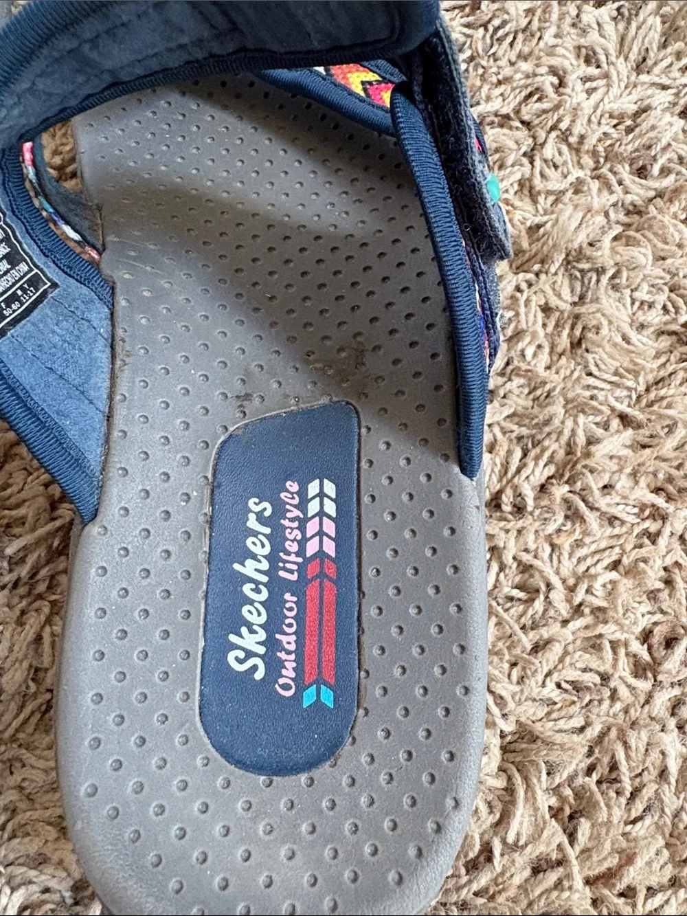 Skechers outdoor lifestyle slip on sandals women’s 10